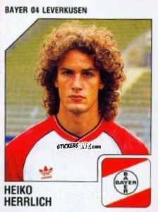 Cromo Heiko Herrlich - German Football Bundesliga 1992-1993 n. 190 - Panini