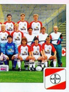 Cromo Mannschaft - German Football Bundesliga 1992-1993 n. 192 - Panini