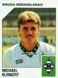 Figurina Michael Klinkert - German Football Bundesliga 1992-1993 n. 197 - Panini