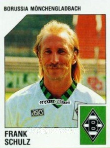 Cromo Frank Schulz - German Football Bundesliga 1992-1993 n. 200 - Panini