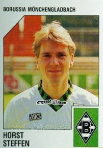 Figurina Horst Steffen - German Football Bundesliga 1992-1993 n. 204 - Panini