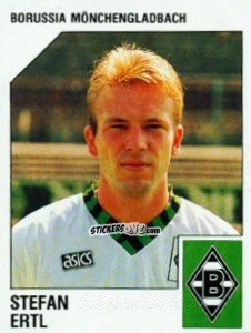 Sticker Stefan Ertl - German Football Bundesliga 1992-1993 n. 206 - Panini