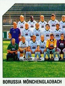 Figurina Mannschaft - German Football Bundesliga 1992-1993 n. 210 - Panini