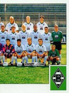 Figurina Mannschaft - German Football Bundesliga 1992-1993 n. 211 - Panini