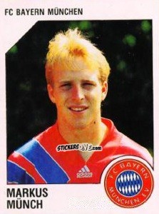 Cromo Markus Münch - German Football Bundesliga 1992-1993 n. 217 - Panini