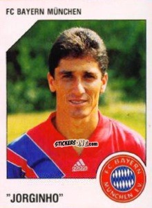 Cromo Jorginho - German Football Bundesliga 1992-1993 n. 219 - Panini