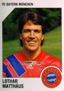 Figurina Lothar Matthäus - German Football Bundesliga 1992-1993 n. 220 - Panini