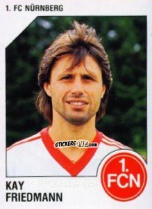 Cromo Kay Friedmann - German Football Bundesliga 1992-1993 n. 236 - Panini