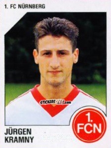 Cromo Jürgen Kramny - German Football Bundesliga 1992-1993 n. 238 - Panini