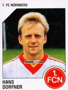Figurina Hans Dorfner - German Football Bundesliga 1992-1993 n. 241 - Panini