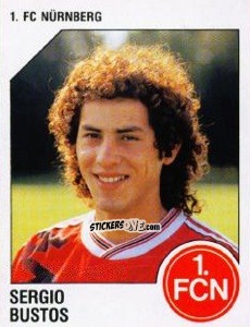 Cromo Sergio Bustos - German Football Bundesliga 1992-1993 n. 246 - Panini