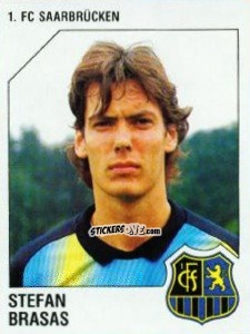 Sticker Stefan Brasas - German Football Bundesliga 1992-1993 n. 250 - Panini