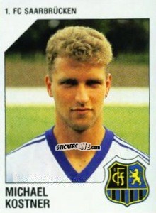 Sticker Michael Kostner - German Football Bundesliga 1992-1993 n. 251 - Panini