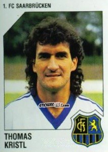 Sticker Thomas Kristl - German Football Bundesliga 1992-1993 n. 261 - Panini