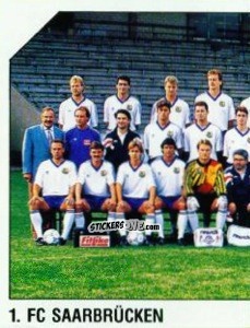 Sticker Mannschaft - German Football Bundesliga 1992-1993 n. 267 - Panini