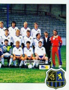 Sticker Mannschaft - German Football Bundesliga 1992-1993 n. 268 - Panini