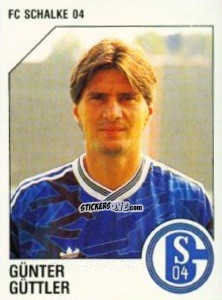 Figurina Günter Güttler - German Football Bundesliga 1992-1993 n. 271 - Panini