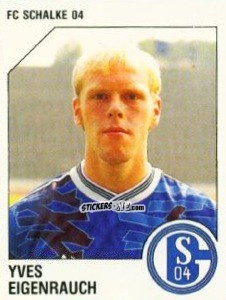 Cromo Yves Eigenrauch - German Football Bundesliga 1992-1993 n. 272 - Panini
