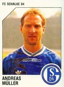 Figurina Andreas Müller - German Football Bundesliga 1992-1993 n. 274 - Panini