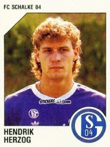 Cromo Hendrik Herzog - German Football Bundesliga 1992-1993 n. 275 - Panini