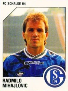 Sticker Radmilo Mihajlovic - German Football Bundesliga 1992-1993 n. 282 - Panini
