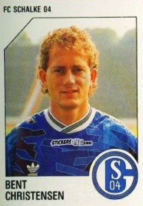 Cromo Bent Christensen - German Football Bundesliga 1992-1993 n. 283 - Panini