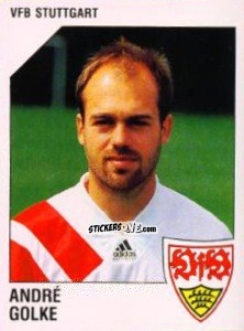 Cromo André Golke - German Football Bundesliga 1992-1993 n. 295 - Panini