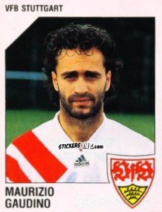 Cromo Maurizio Gaudino - German Football Bundesliga 1992-1993 n. 300 - Panini