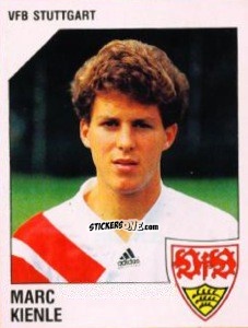 Cromo Marc Kienle - German Football Bundesliga 1992-1993 n. 304 - Panini