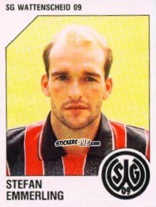 Cromo Stefan Emmerling - German Football Bundesliga 1992-1993 n. 335 - Panini