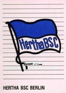 Cromo Wappen Hertha BSC - German Football Bundesliga 1992-1993 n. 345 - Panini