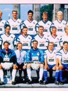 Cromo Mannschaft Hertha BSC - German Football Bundesliga 1992-1993 n. 347 - Panini
