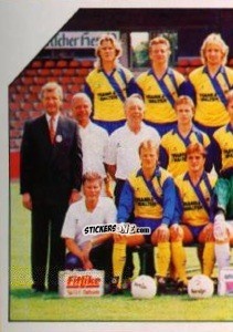 Sticker Mannschaft Eintracht Braunschweig - German Football Bundesliga 1992-1993 n. 349 - Panini