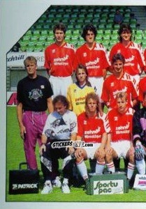 Cromo Mannschaft SC Freiburg - German Football Bundesliga 1992-1993 n. 369 - Panini