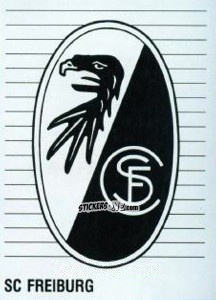 Figurina Wappen SC Freiburg - German Football Bundesliga 1992-1993 n. 372 - Panini