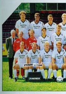 Cromo Mannschaft FC St. Pauli - German Football Bundesliga 1992-1993 n. 373 - Panini