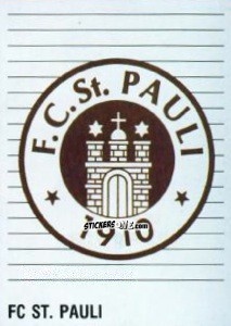Figurina Wappen FC St. Pauli - German Football Bundesliga 1992-1993 n. 376 - Panini