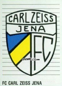 Figurina Wappen FC Carl Zeiss Jena - German Football Bundesliga 1992-1993 n. 385 - Panini