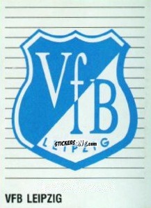 Figurina Wappen VfB Leipzig - German Football Bundesliga 1992-1993 n. 396 - Panini