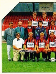 Cromo Mannschaft FSV Mainz 05 - German Football Bundesliga 1992-1993 n. 402 - Panini