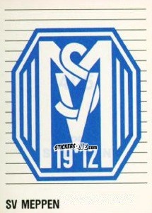 Figurina Wappen SV Meppen