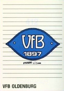 Figurina Wappen VfB Oldenburg