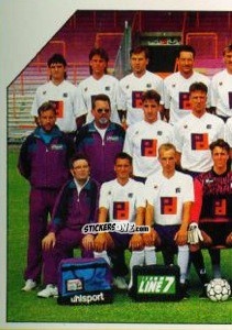 Figurina Mannschaft VfL Osnabrück - German Football Bundesliga 1992-1993 n. 413 - Panini
