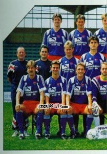 Cromo Mannschaft SpVgg Unterhaching - German Football Bundesliga 1992-1993 n. 429 - Panini