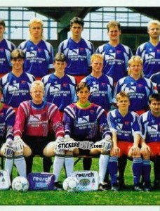 Cromo Mannschaft SpVgg Unterhaching - German Football Bundesliga 1992-1993 n. 430 - Panini