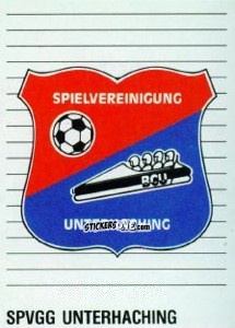 Cromo Wappen SpVgg Unterhaching - German Football Bundesliga 1992-1993 n. 432 - Panini