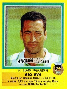 Figurina P. Lima Pereira - Futebol 1999-2000 n. 266 - Panini